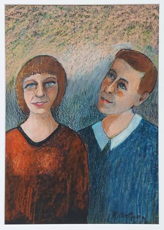 Kunstwerk van de Belgische kunstenaar Delfosse