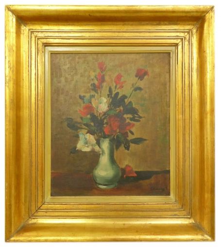 Schilderij van de Belgische kunstenaar Albert Claeys