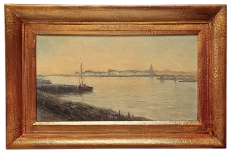 Schilderij van de Belgische schilder Albert Isidore De Vos