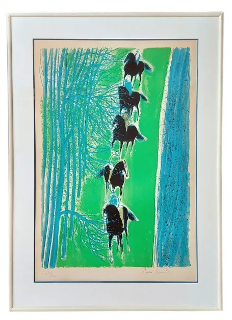 Buy works of art by the French artist André Brasilier