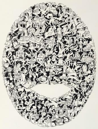 Belgische graficus André Donders