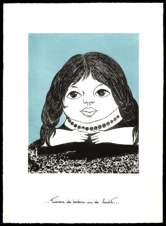 de Nederlandse kunstenares Ans Wortel