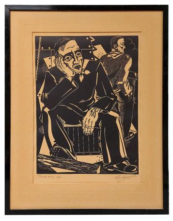 Linosnede van Antoon Herckenrath kopen