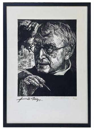 Ets van de Belgische kunstenaar Anto Diez