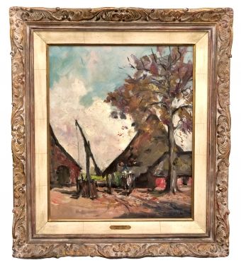 Hoeve volgens de kunstschilder Armand Jamar