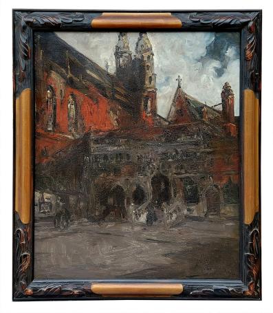 Olieverfschilderij van de Belgische kunstschilder Armand Jamar kopen