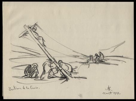Tekening van de Belgische kunstschilder Armand Jamar kopen