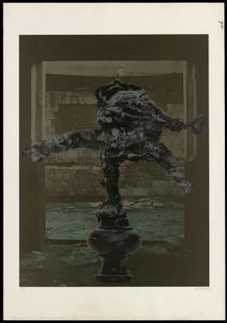 Wilfried Pas Belgische kunstenaar met een grafisch werk