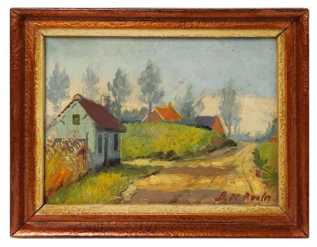 Kunstwerk van de Belgische kunstenaar Bernard De Pooter