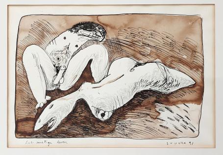 Belgische hedendaagse kunstenaar Benny Luyckx