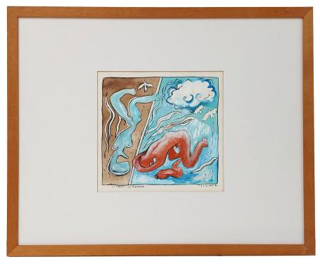 Gesigneerde kunstwerkje van Benny Luyckx kopen