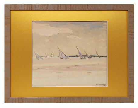 Aquarel van Richard Baseleer kopen