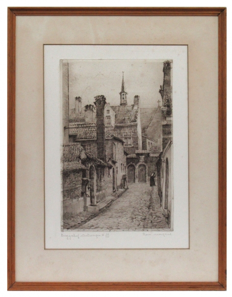 Ets van de Belgische kunstenaar Romain Malfliet