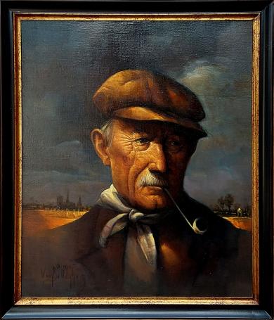 Schilderij van de Belgische schilder Aimé Van Belleghem