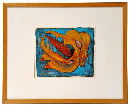 Gesigneerde kunstwerkje van Benny Luyckx kopen