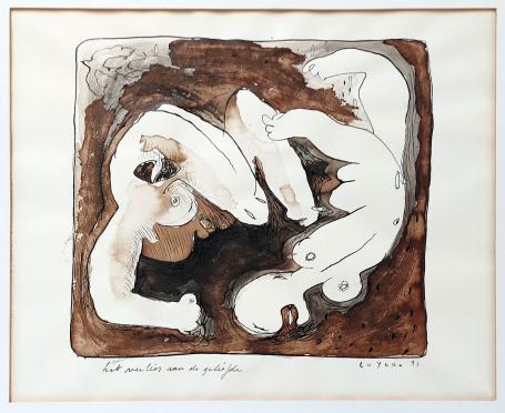 Belgische hedendaagse kunstenaar Benny Luyckx