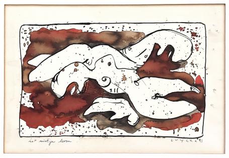 Belgische hedendaagse kunstenaar Benny Luyckx