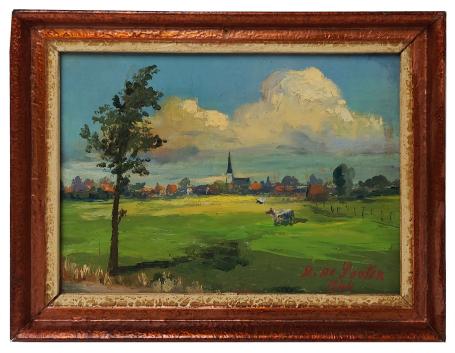 Kunstwerk van de Belgische kunstenaar Bernard De Pooter