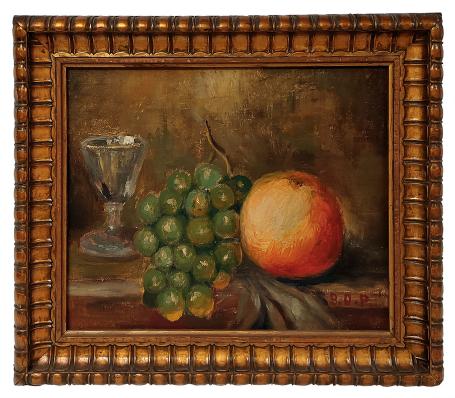 Stilleven van de kunstschilder Bernard De Pooter