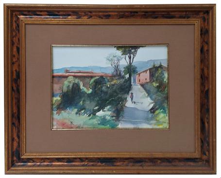 Aquarel van Hough Teresa Beth kopen