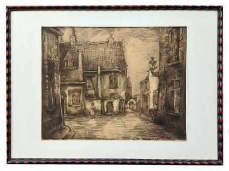 Ets van de Mechelse etser Tony-Luc Blickx kopen