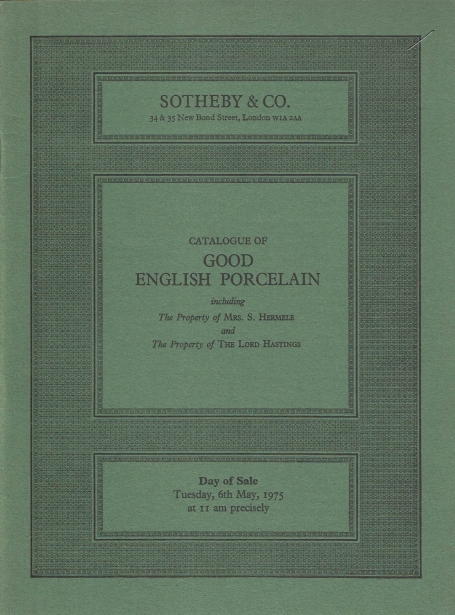 854. Good English porcelain