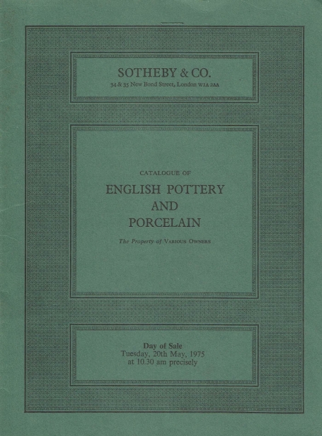 855. English pottery and porcelain
