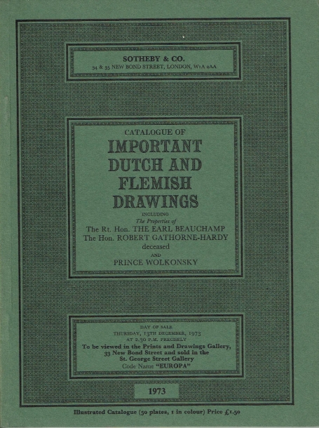 871. Important dutch and flemish drawings