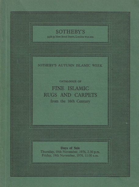 884. Fine islamic rugs and carpets