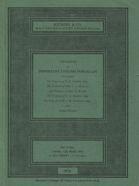 896. Important english pottery