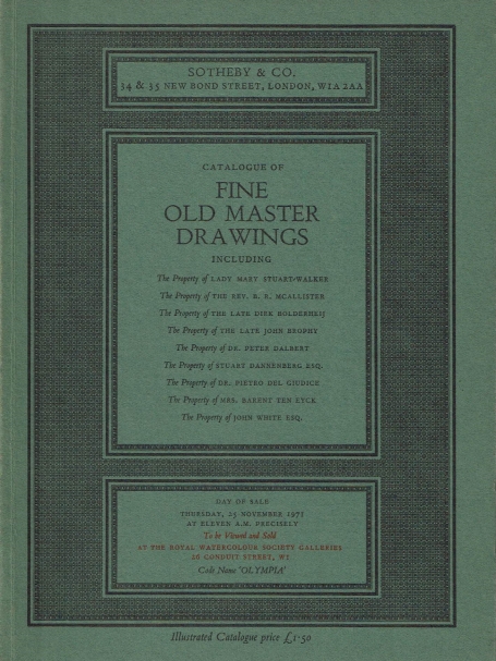 899. Fine old master drawings