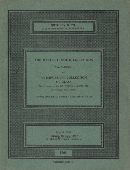 903. An important collection of glass