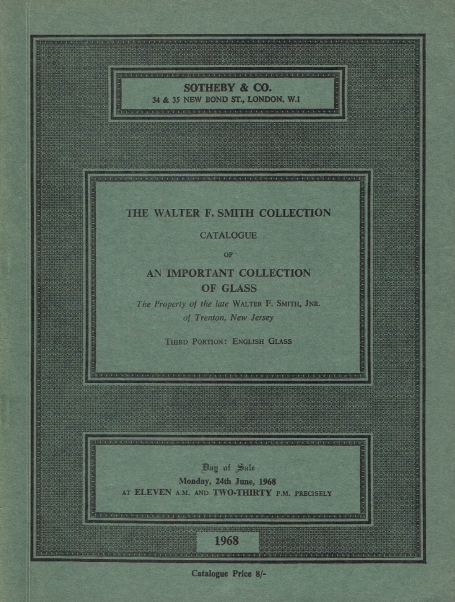 904. An important collection of glass