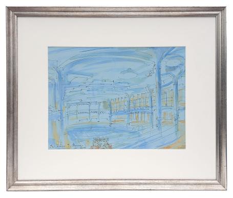 Aquarel van de Gentse kunstenaar Erik Boone kopen