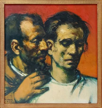 Belgische kunst van Broeder Max of Victor Van Meerbeeck