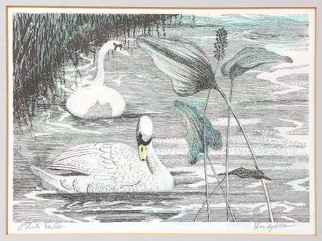 Chris Ferket Chretien Joseph Ferket met een litho