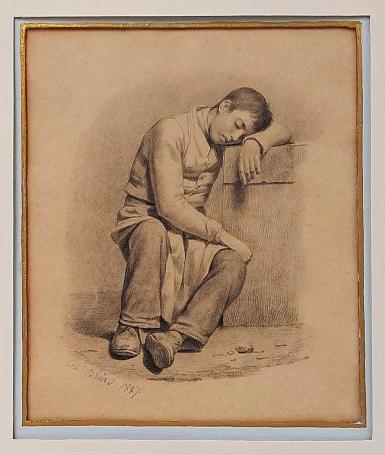 Grafisch kunstwerk uit 1827 van Charles Brias
