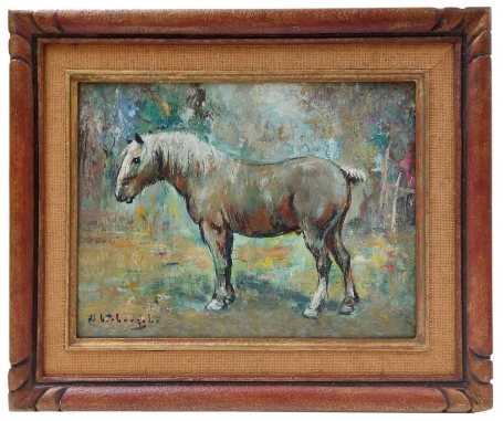 Schilderij van de Brugse schilder Charles Verbrugghe