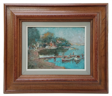 Schilderij van de Brugse schilder Charles Verbrugghe