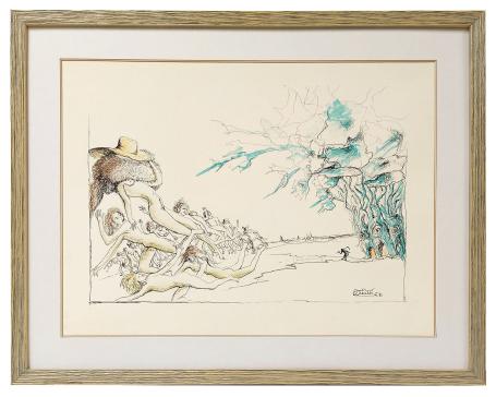 Surrealistische kunstwerk van Auguste Chevalier