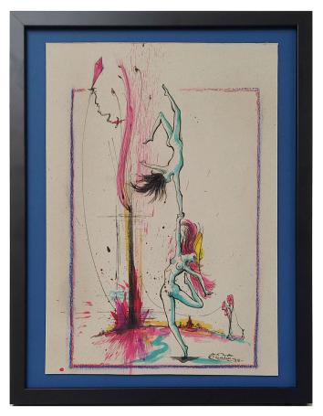 Schilderij van Auguste Chevalier