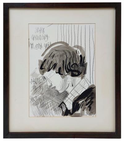 Schilderij van de Belgische kunstenaar Juul Claeys