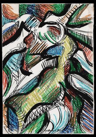 Kunstwerk van de Belgische kunstenaar Juul Claeys