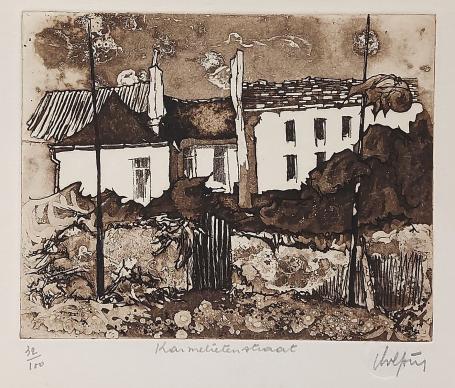 Ets van de Brusselse etser André Colpin