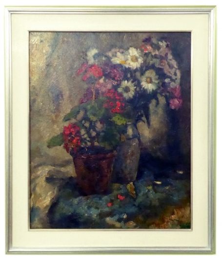 Bloemen van de schilder Cor Noltee