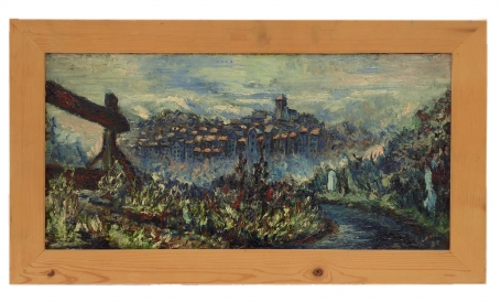 Schilderij van Cornel Snels uit 1980