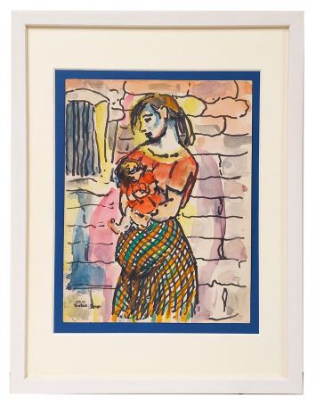 Aquarel van George Creten kopen