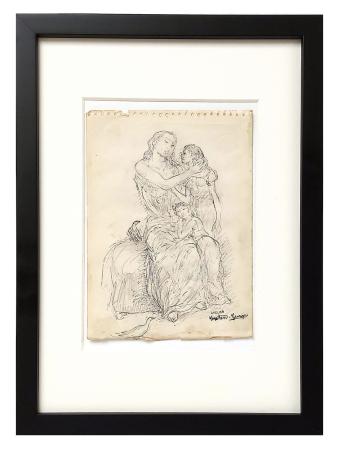 Tekening van George Creten  kopen