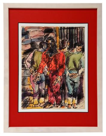 Aquarel van George Creten aankopen