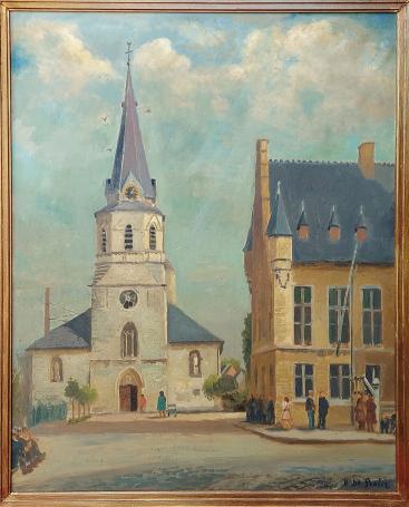 Schilderij van Bernard De Pooter kopen uit 1953